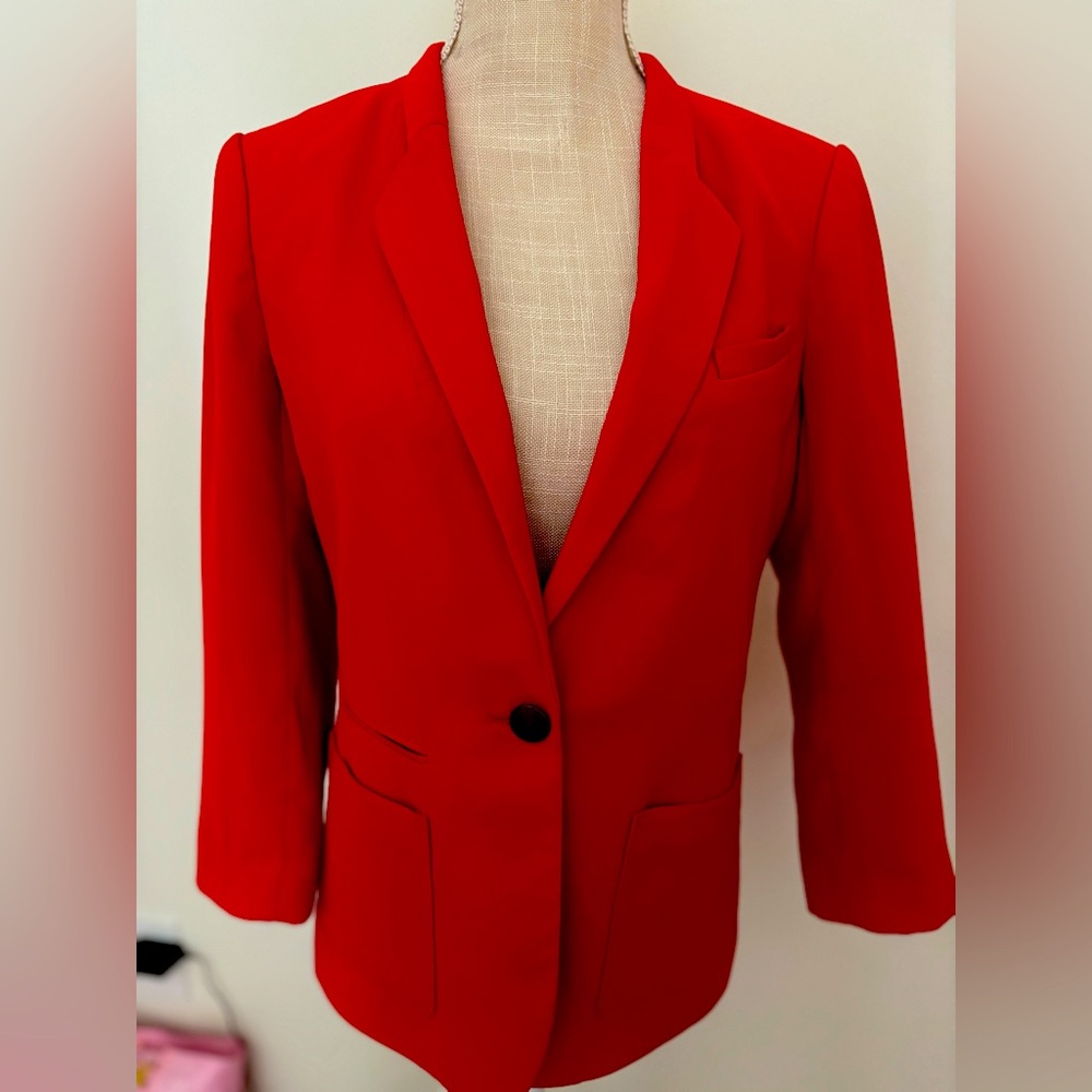 The Limited Red Blazer Size Medium